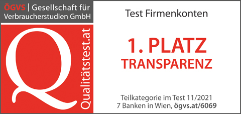 ÖGVS-Gütesiegel -Transparentestes Firmenkonto