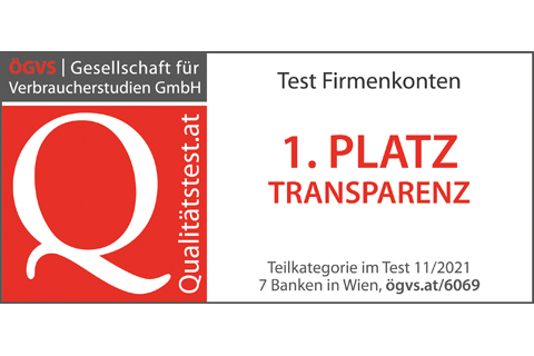 Transparentestes Firmenkonto