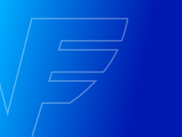 Blauer Farbverlauf mit Volksbank-Logo